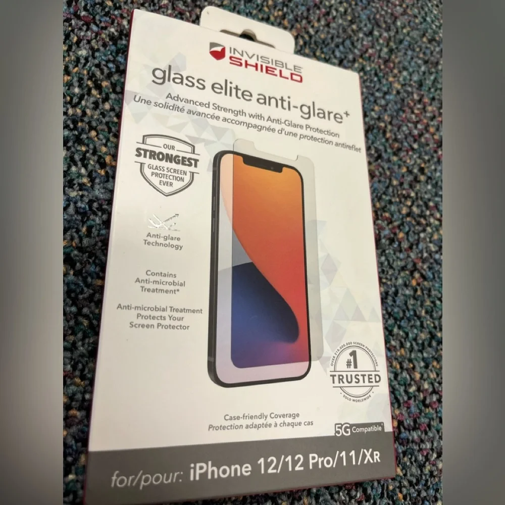 CLEARANCE New iPhone Zagg Glass Elite Anti-Glare+Screen Protector